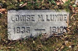 Louise Marie Berg Lunde 1835 1910 Mémorial Find a Grave