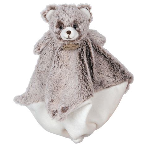 Doudou Babynat Ours Marron Bn Les Flocons Plat