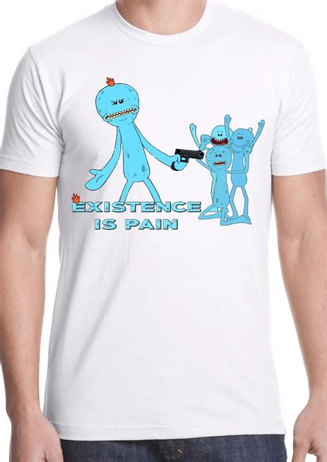 Rick And Morty T Shirt Mr Meeseeks Schwifty Bird Pickle You Got Scary Terry Pain Free Shipping