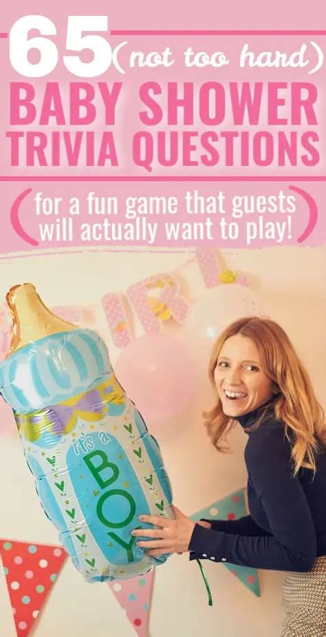 65+ Fun Baby Shower Trivia Questions to Use at Your Next Baby Shower {with free printable ...