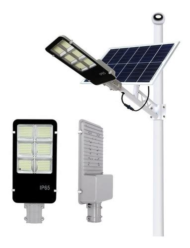 Lámpara Solar Exterior Led 400w Jortan Suburbana Alumbrado Meses sin