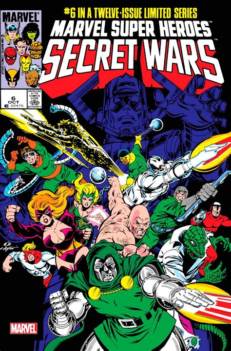 Marvel Super Heroes Secret Wars 6 Facsimile Edition Legacy Comics