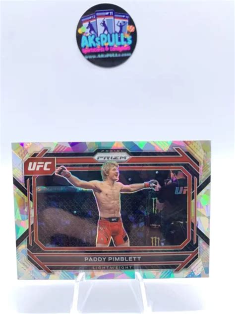 Ufc Paddy Pimblett The Baddy Panini Prizm Glace Fissur E N Mma