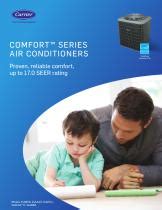 Comfort Series Air Conditioners Carrier Pdf Catalogs