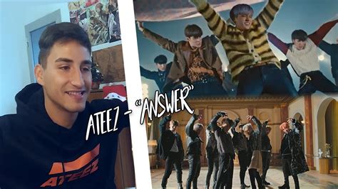 Ateez Answer Official Mv Reaction Espa Ol Youtube