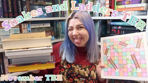 November Snakes And Ladders Tbr Game November Tbr Youtube