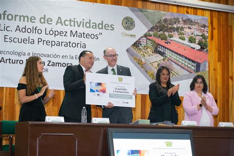 Recibe Plantel Lic Adolfo L Pez Mateos De La Uaem X Equipamiento En