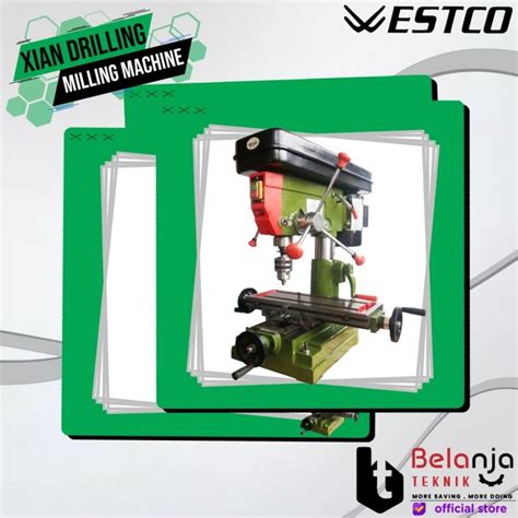 Westco Xian Drilling Milling Machine ZX 7016 Mesin Bor Duduk 16 MM