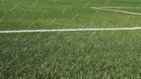 Premium Photo Soccer Field For Championshipthe Marking Of The Football Field On The Green