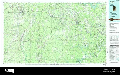 Jasper alabama map hi-res stock photography and images - Alamy