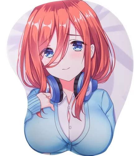 Quintessential Quintuplets Nakano Mouse Pad Anime 3d Sexy Cuotas Sin