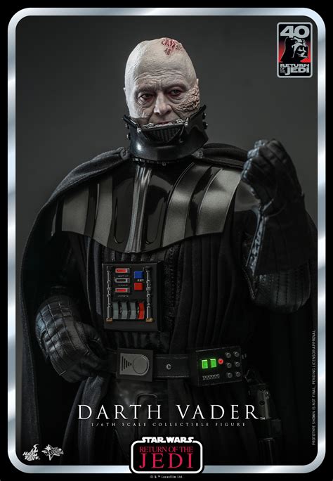Star Wars Return Of The Jedi Darth Vader Figure By Hot Toys The Toyark News