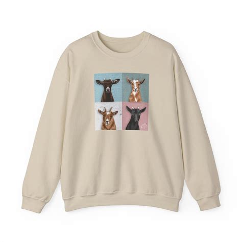 Goat Life Sweatshirt by Katie Van Slyke | Katie Van Slyke