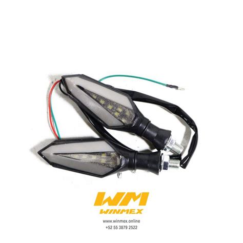 DIRECCIONAL LED CON CUARTO DLC 04 AZUL AMBAR Winmex