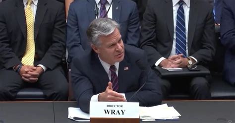 WOW! Wray Says There Were At Least Two Instances Where FBI Officials ...