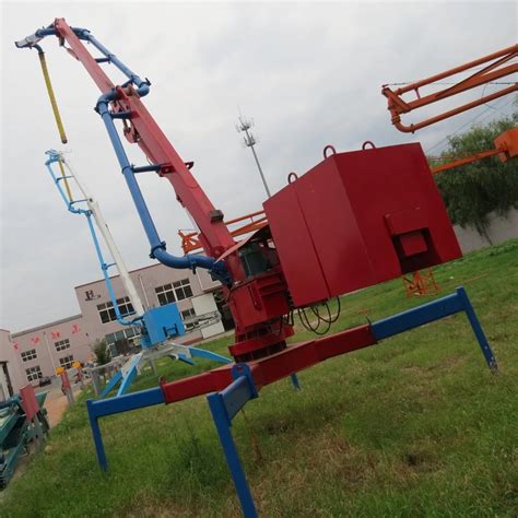 Hgy Hgy Portable Hydraulic Concrete Placing Boom Pump Concrete