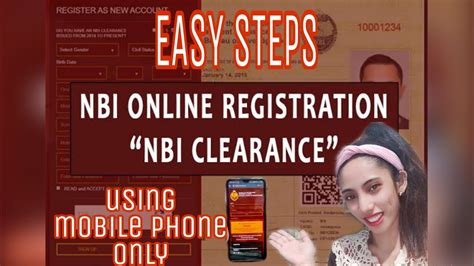 How To Apply Nbi Clearance Online Paano Kumuha Ng Nbi Clearance