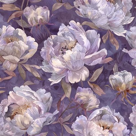 10 Watercolor Floral Seamless Pattern Watercolor Floral Paper Flowers