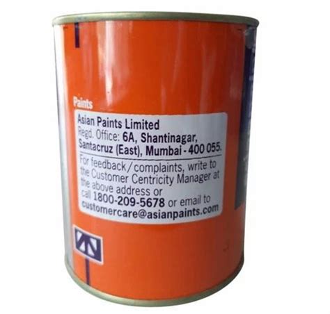 Ml Asian Paints Apcolite Gloss Premium Enamel Paint At Litre