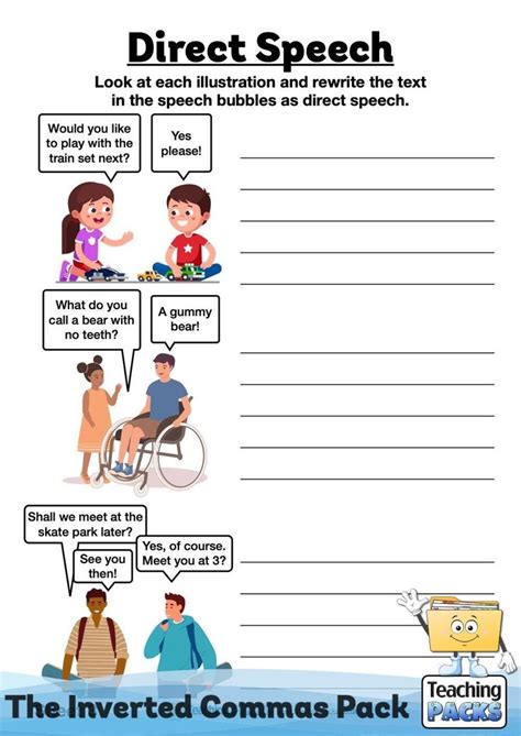 Inverted Commas Activity Pack Resources For Teachers Inverted