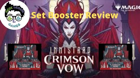 Crimson Vow Set Booster Box Opening MTG Crimson Vow YouTube