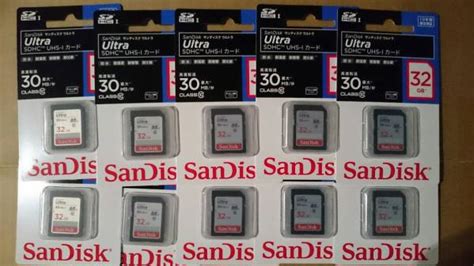 Sandisk Ultra Sdhc32gb Uhs I カード 10枚セット 32gb ｜売買されたオークション情報、yahooの商品情報をアーカイブ公開 オークファン（）