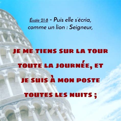 An Image Of The Leaning Tower Of Pisa With Words In French And English