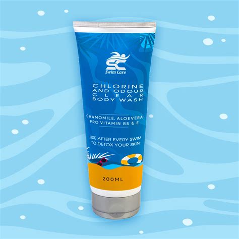 Chlorine Odour Clear Body Wash Swim Care