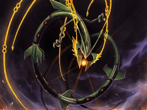 Pokemon Wallpaper 4k Rayquaza