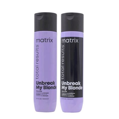 Matrix Total Result Unbreak My Blonde Shampoo Conditioner Ml