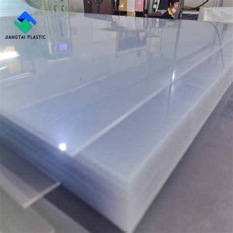 Jiangtai Plastic Transparent Rigid Clear PVC Roll Sheet For Vacuum