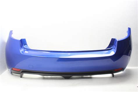 2008 2014 Subaru Wrx And Sti Hatch Rear Bumper Cover Assembly World Rally Blue Oem