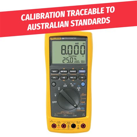 Calibration Fluke 789 Process Meter Wavecom