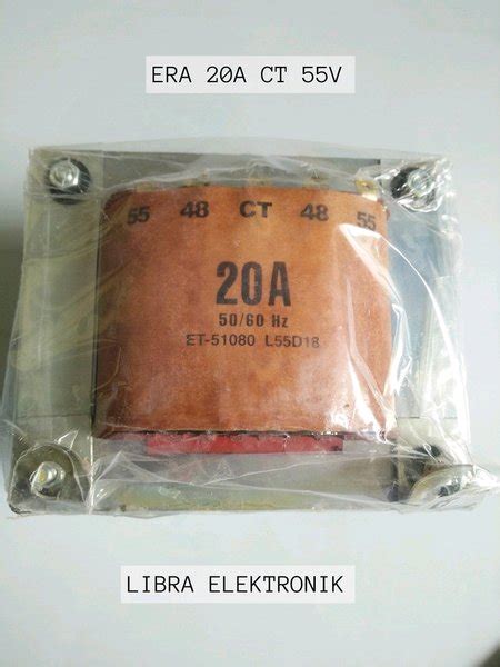 Jual TRAFO ERA 20A CT 55V Murni Transformer Di Lapak PEMAINLAWAS STORE