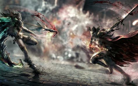 🔥 [40+] Fantasy Battle Wallpapers | WallpaperSafari