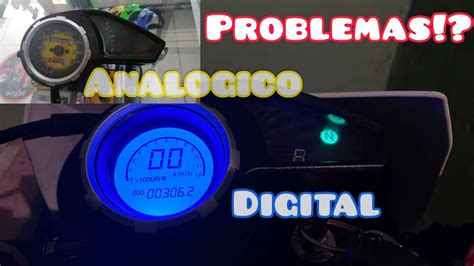 Tacometro LX 200 Problemas Digital O Analogico YouTube