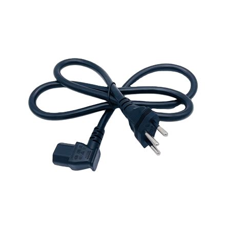 6ft Switzerland 3 Pin Plug To Right Angle Iec C13 Power Cord Ho5vv F