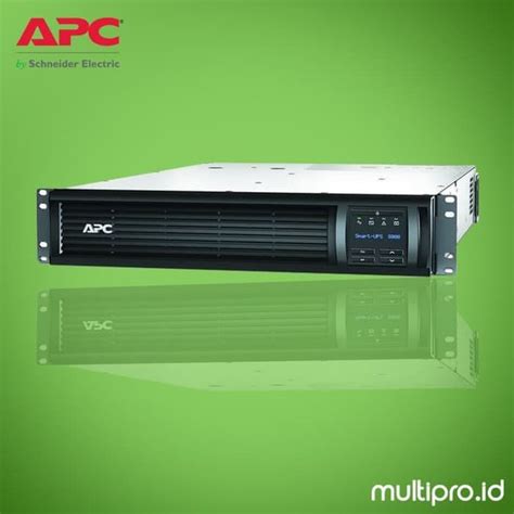 Jual UPS APC SMT3000RMI2UC Smart UPS 3000VA LCD RM 2U 230V SmartConnect