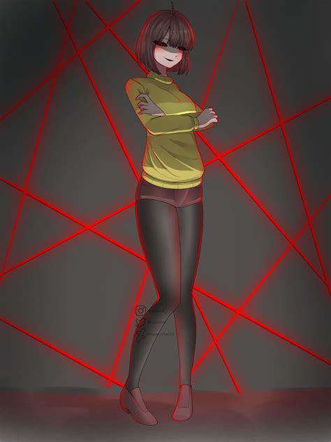 Hypnohub Blush Brown Hair Chara Undertale Clothed Crossed Arms Female Only Femdom Hypnotic