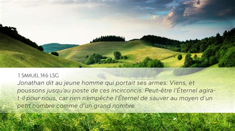 1 Samuel 14 6 LSG Desktop Wallpaper Jonathan Dit Au Jeune Homme Qui