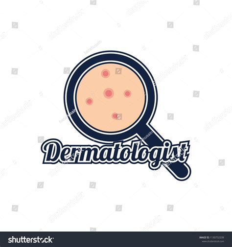 Dermatologist Logo Doctor Clinic Vector Illustration Vector De Stock