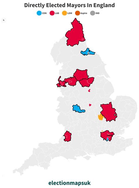 Thezacc On Twitter Rt Electionmapsuk Map Of Directly Elected