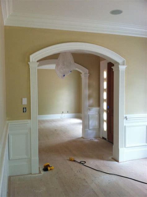 Arch Doorways Wood Trim From Curvemakers Traditional Entrance Raleigh