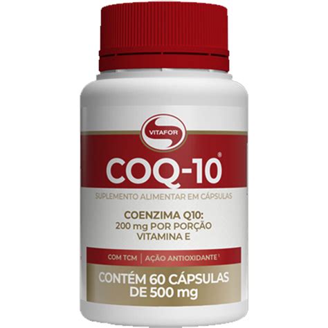 Coenzima Q Mg Vitafor Coq C Psulas Whey Store Suplementos