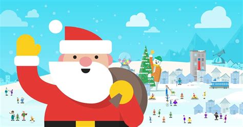 Google Santa Tracker. Track Santa as he moves at a top speed of 3km/s ...