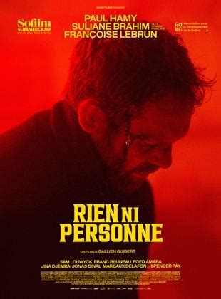 Rien Ni Personne Film Allocin