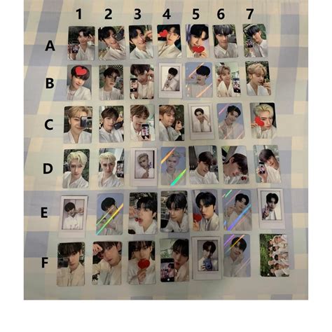 Zerobaseone ZB1 제로베이스원 FAN CON Official MD Trading Card Shopee