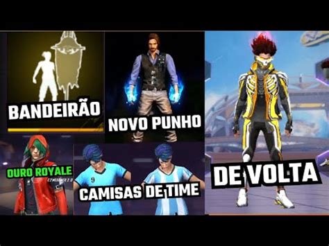 Corre Bandeir O De Volta Skin Do Ouro Royale Quebra Cr Nio Novo