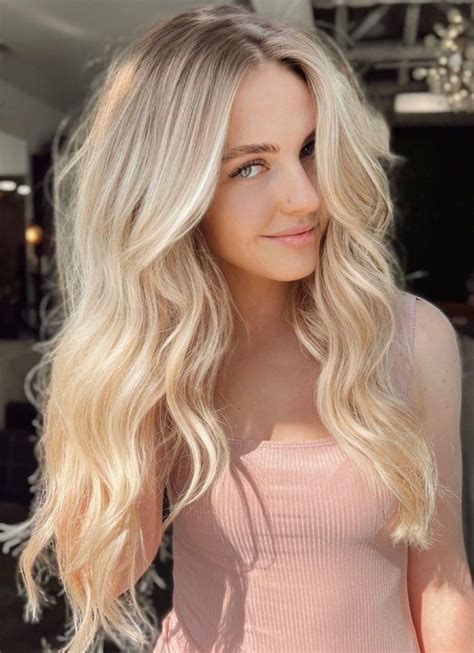 Classy Long Blonde Hairstyles For Bright Blonde Hair Blonde