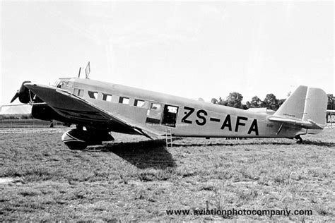 The Aviation Photo Company Pre 1945 Black And White South African